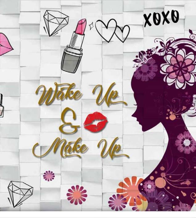 Makeup Parlor Wall Mural