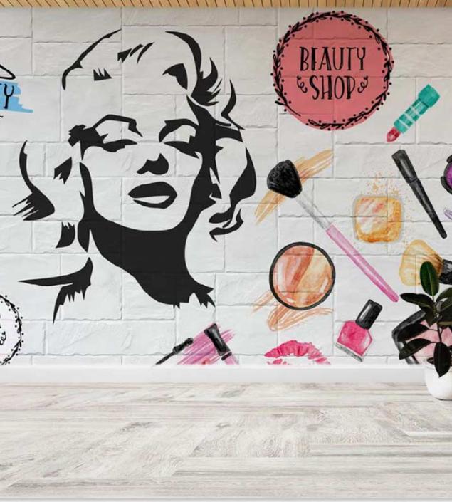 Beauty Shop Wall Mural