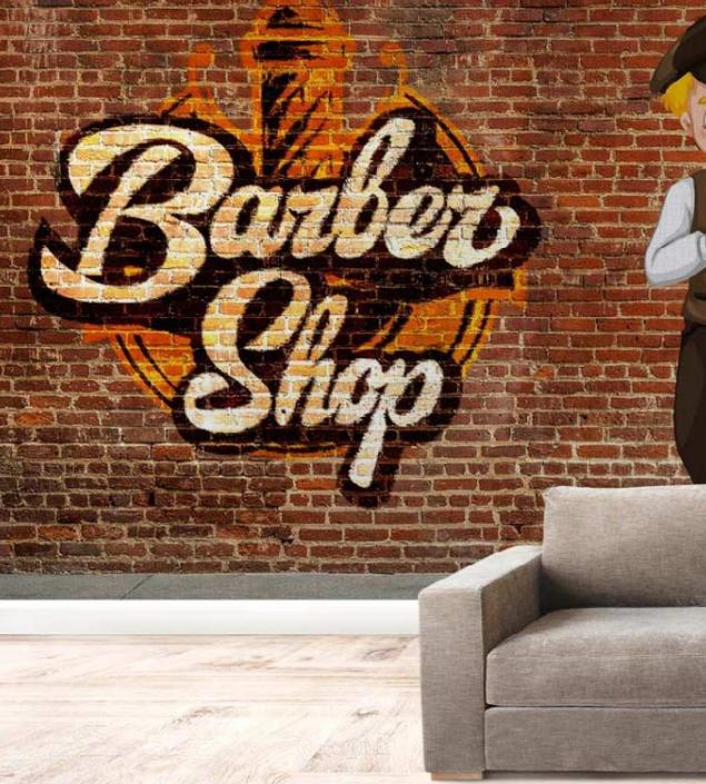 Barber Shop Custom Wallpaper