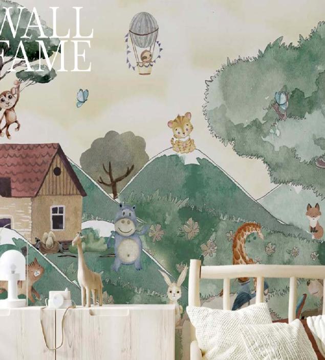Jungle for Kids Wall Mural