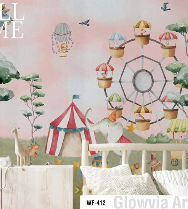 Circus Cartoon Kids Wallpaper