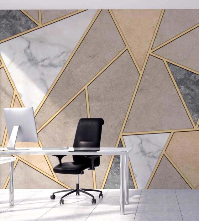Strips Cutting Design Wallpaper