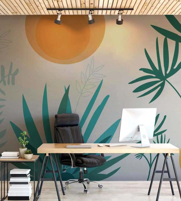 Plant Design Mural