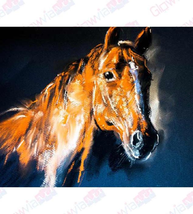 Horse Art Print Canvas