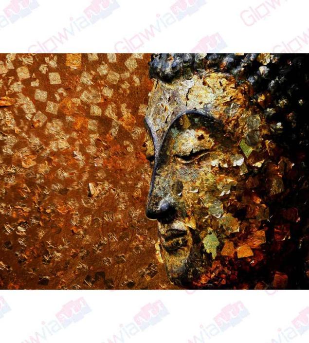 Buddha Textured Art Canvas