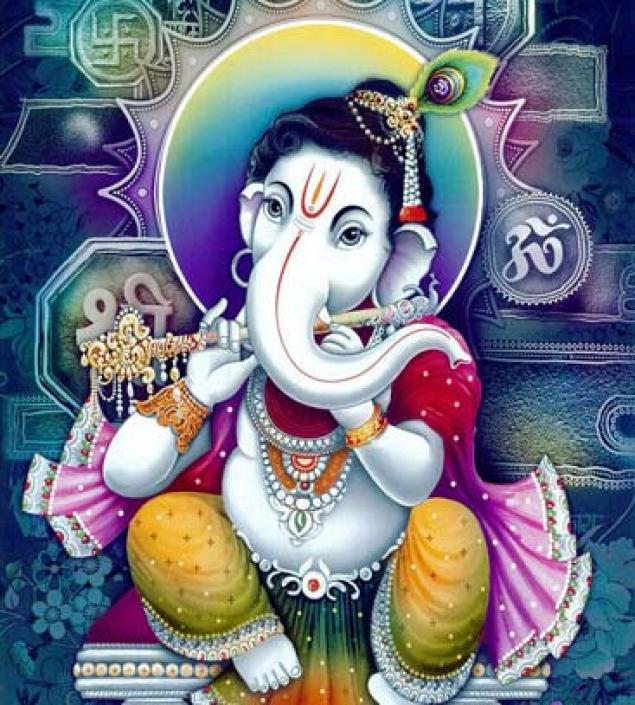 Shri Ganesh Canvas Frame