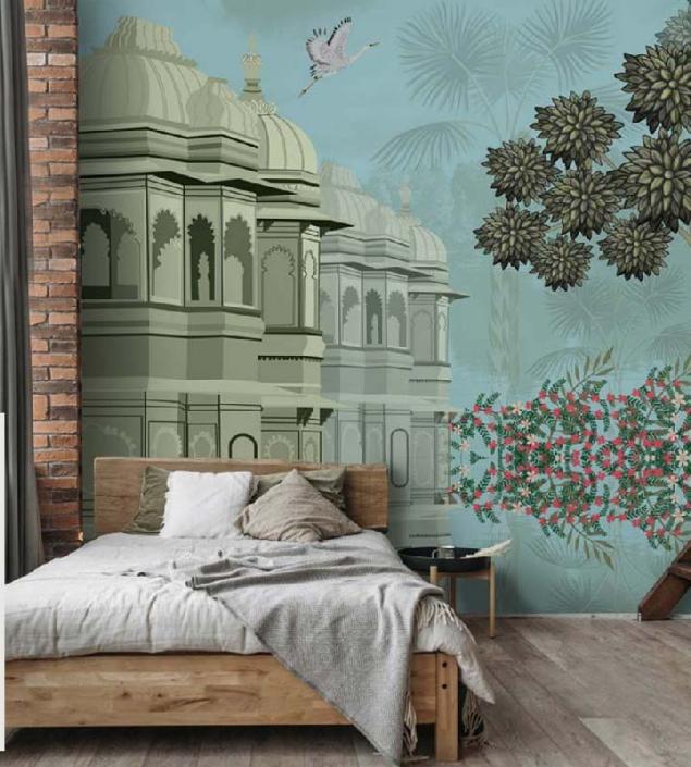 Royal Mahal Wall Mural