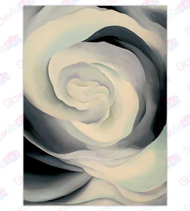 Rose Abstract Art