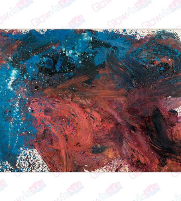 Abstract Art Brush Canvas