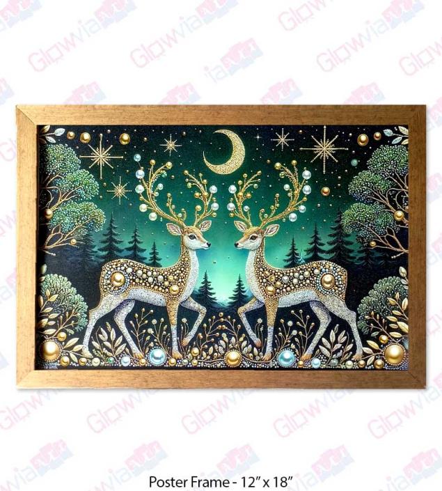 Beautiful Deer Poster Art Frame