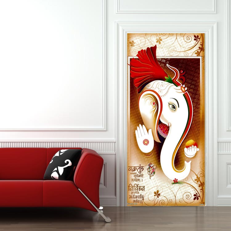 Ganesha Door Mural