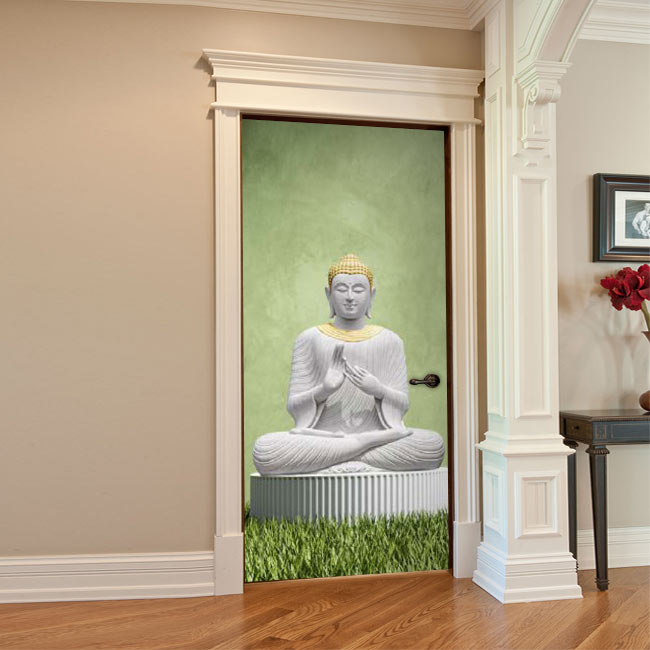 Lord Buddha Door Mural