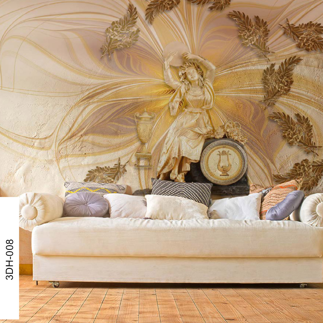 Golden Angel Wall Mural