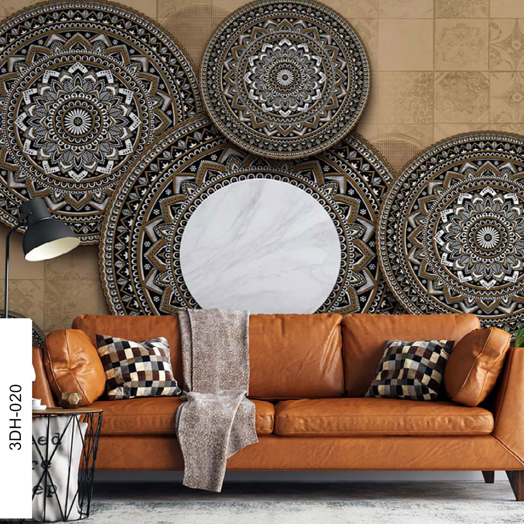 Designer Plates Wall Mural