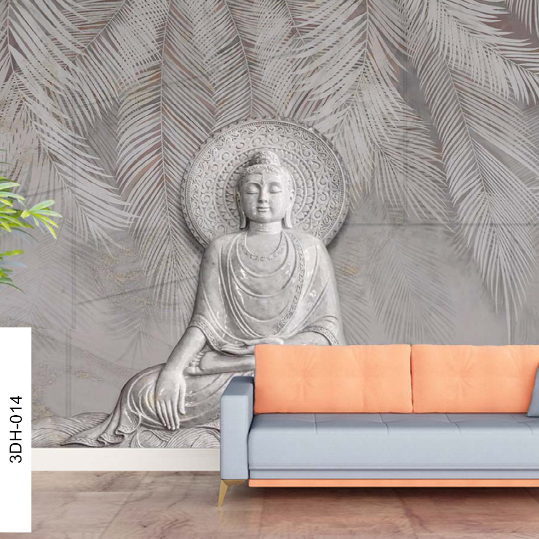 Beautiful Buddha Art Wallpaper