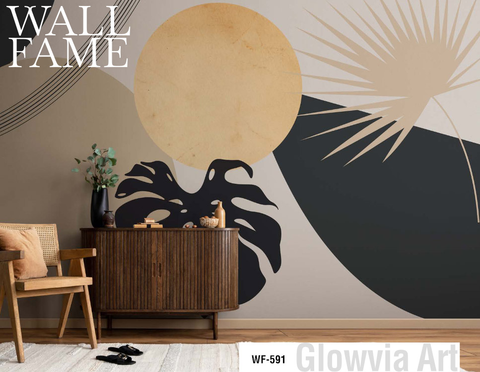 Scenery Abstract Mural