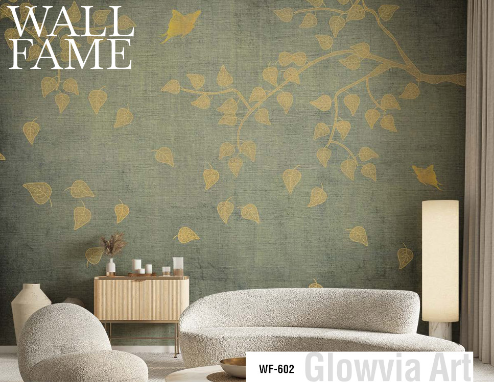 Tree on Texture Wall Mural