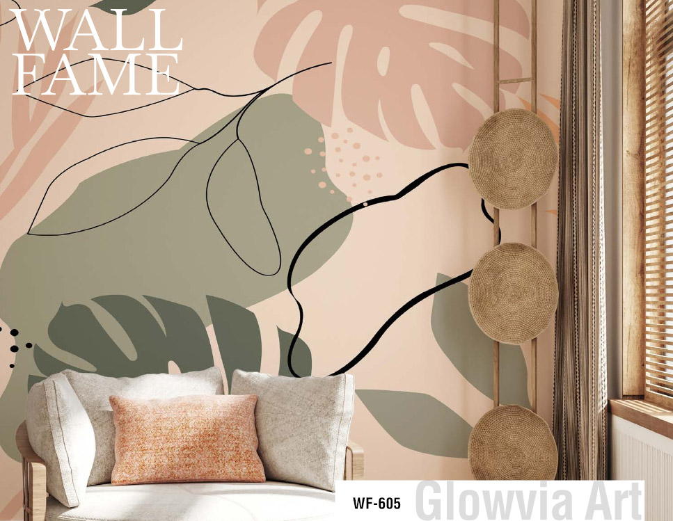Tropical Type Wall Mural