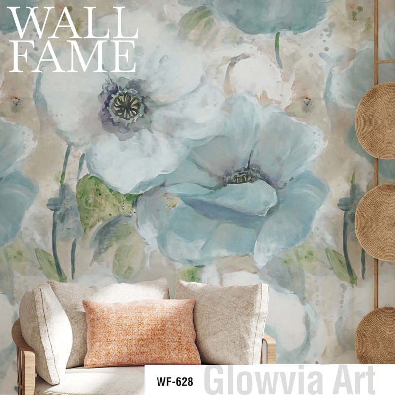 Painting Floral Wall Mural