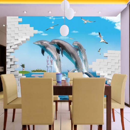 Big Fishes Wall Mural