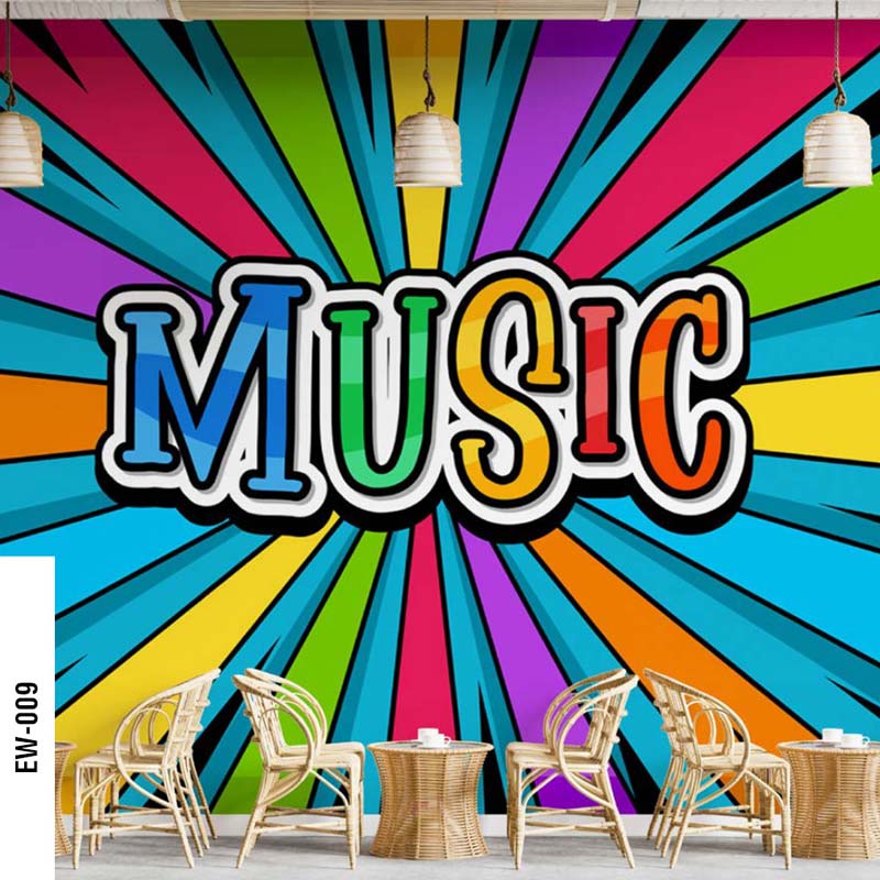 Musical Wall Mural