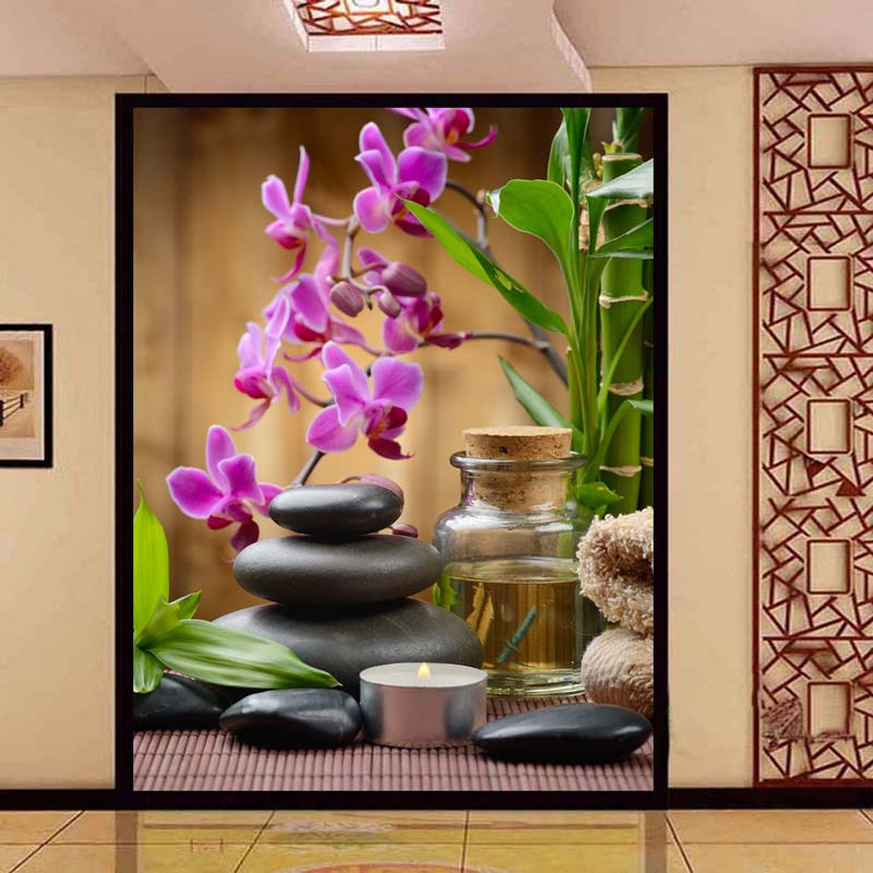 Spa Things Wall Mural