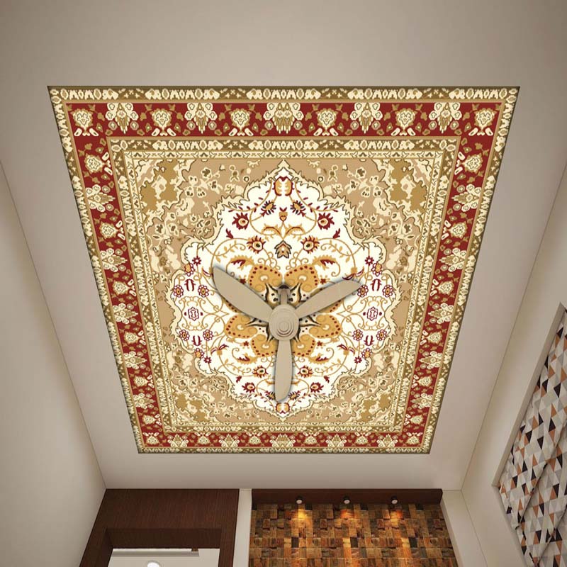 Mat Design Ceiling Mural