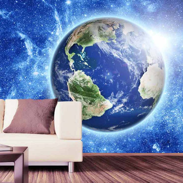 Earth Planet Wall Mural