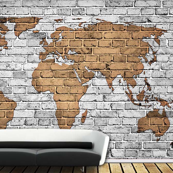 Bricks World Map