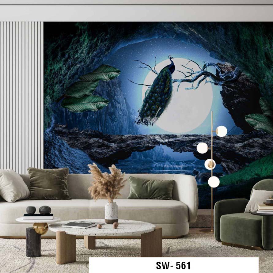 Beautiful Nature Scene Mural