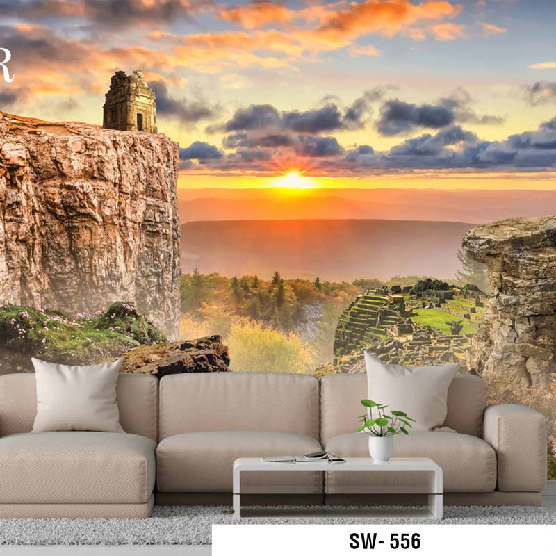 Sunset View Mural
