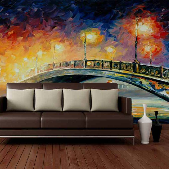 River Bridge Art Mural