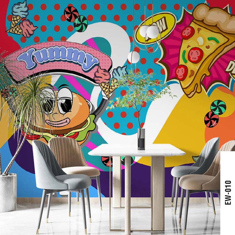 Fast Food Wall Mural