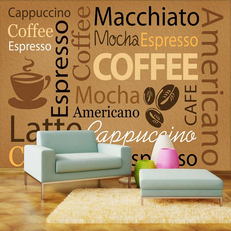 Coffee Cafe Wall Mural