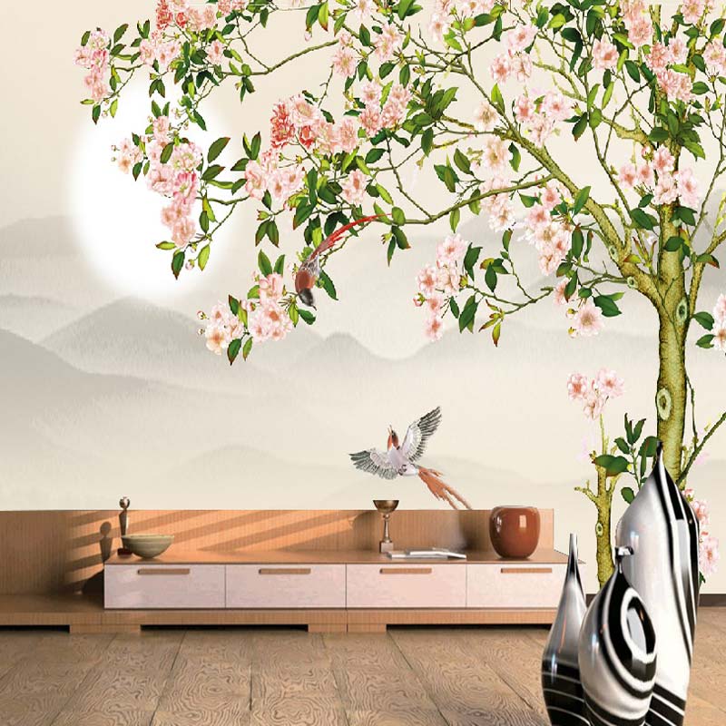 Tree Painting Wall Mural