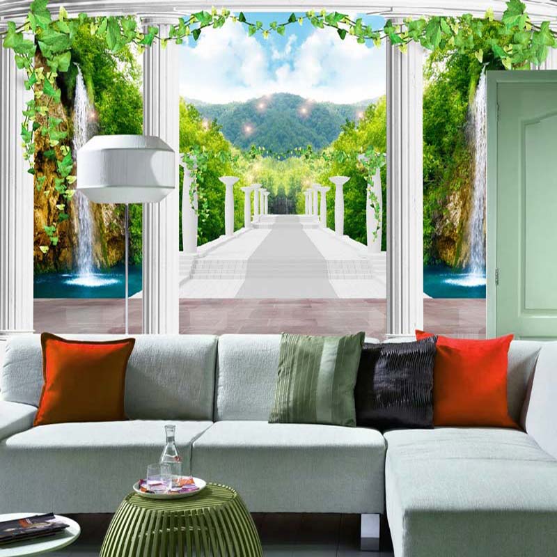 Palaces Balcony View Mural