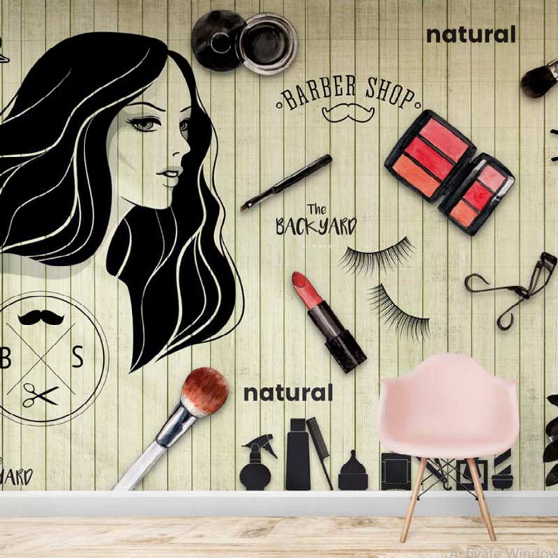 Makeup Parlor Wall Mural
