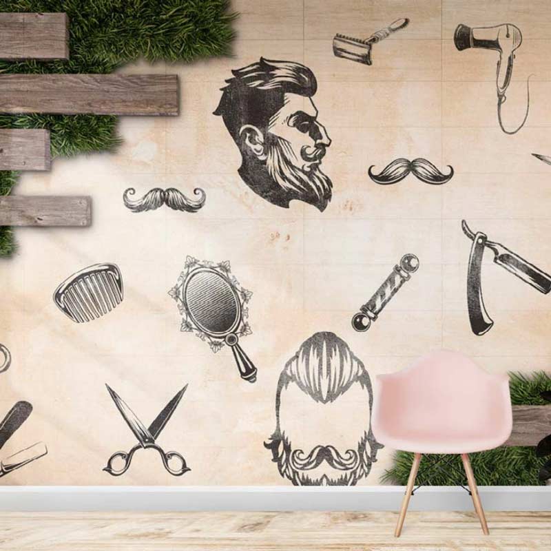 Salon Wall Mural