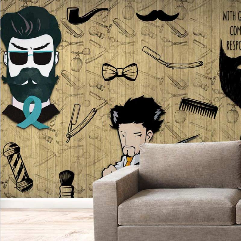 Men's Parlour Wall Mural