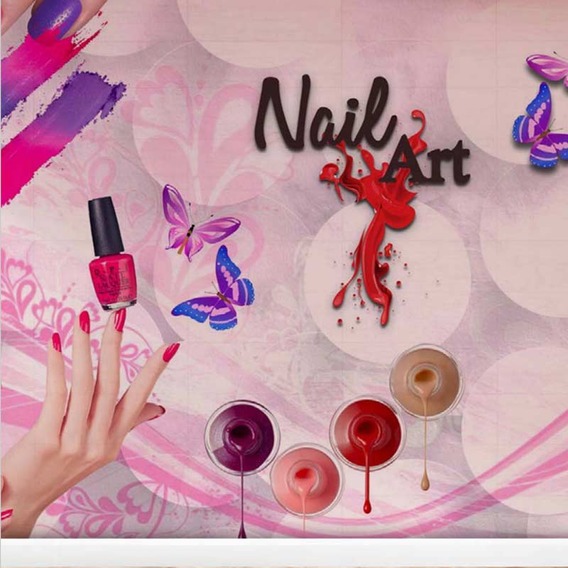 Nails Art Wall Mural