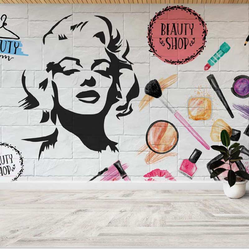 Beauty Shop Wall Mural