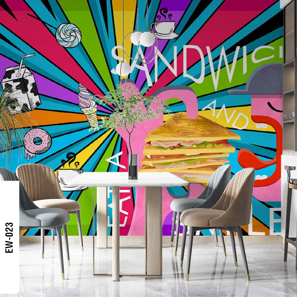 Sandwich Restaurant Wallpaper